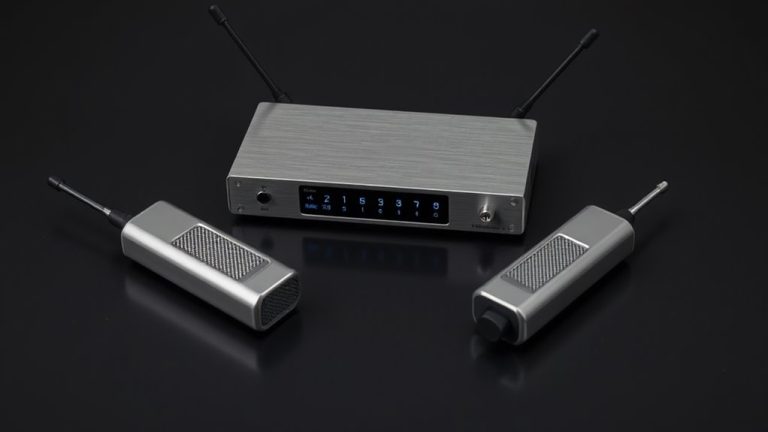 8 channel wireless microphones