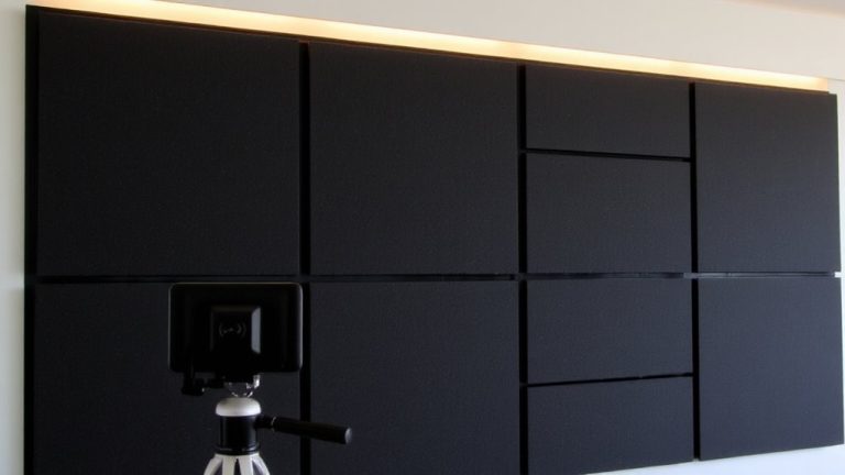 acoustic panels as branded decor