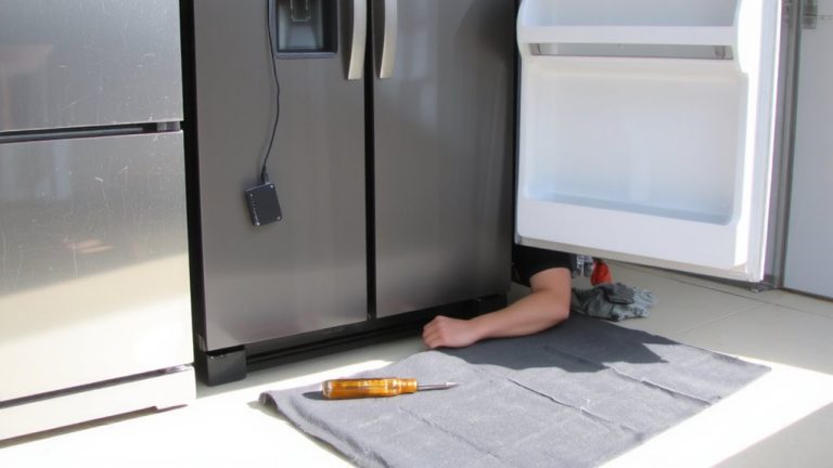 automated mute for refrigerator clicks