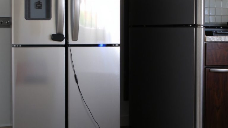 automated mute for refrigerator clicks