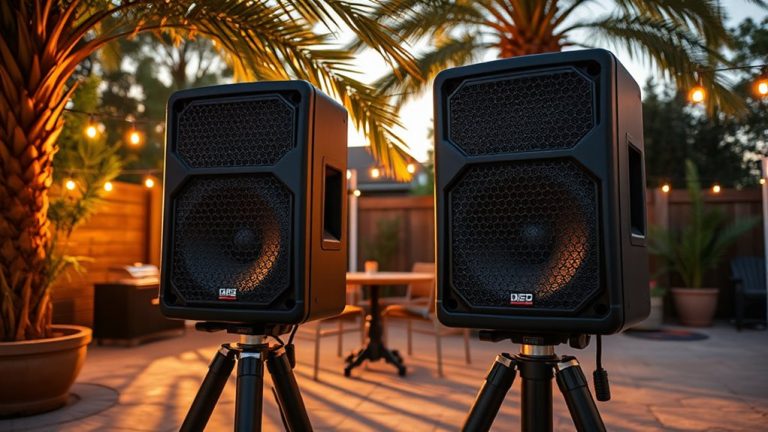 best dj speakers for outdoors