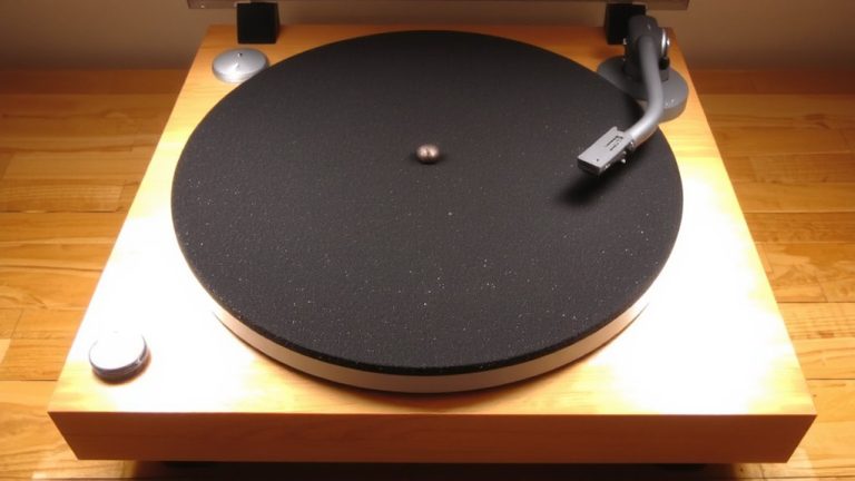 best turntable mat material