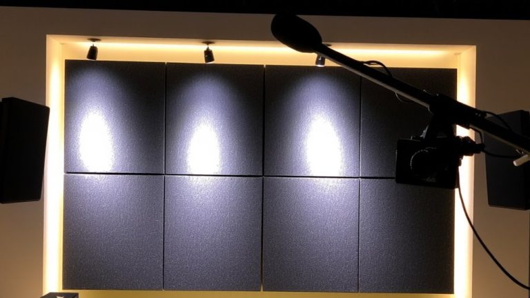 branded acoustic panel decor
