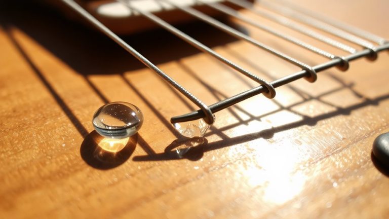 bright crisp banjo strings