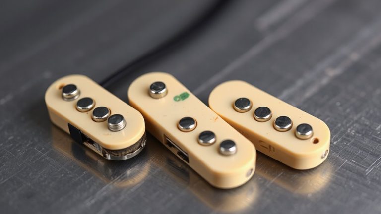 bright crisp single coil pickups