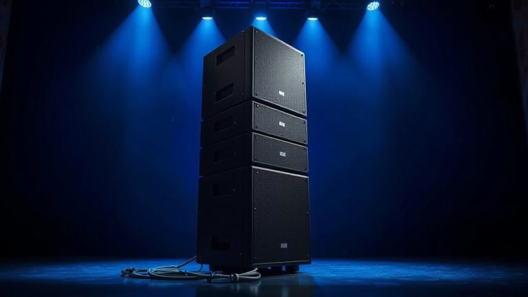 budget line array speakers