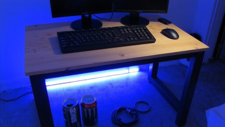 budget standing desk hack