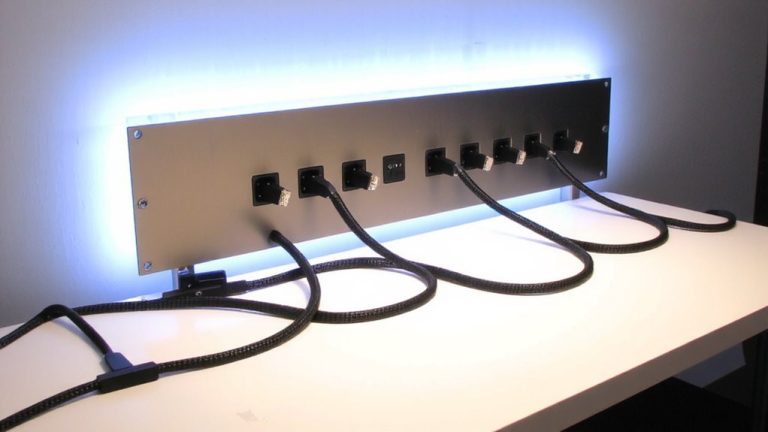 centralized power hub setup