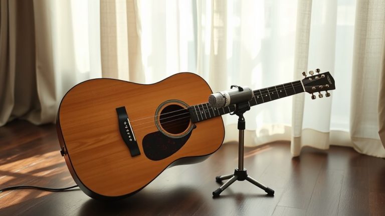 clear acoustic guitar vocals