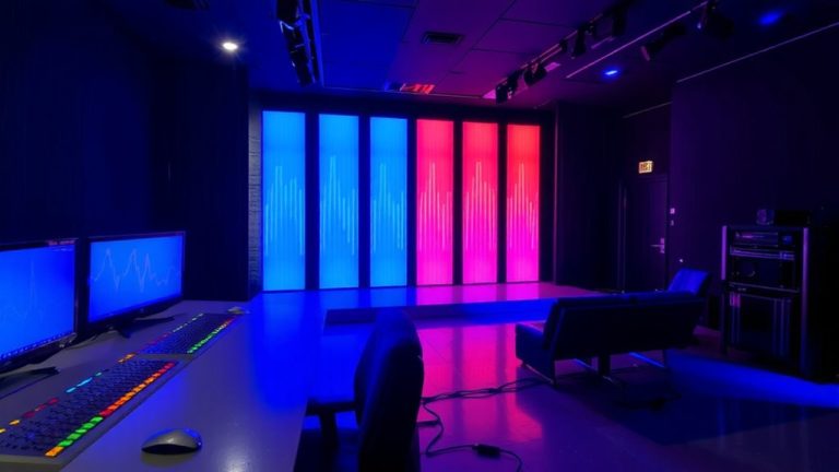 color code speaker tracks