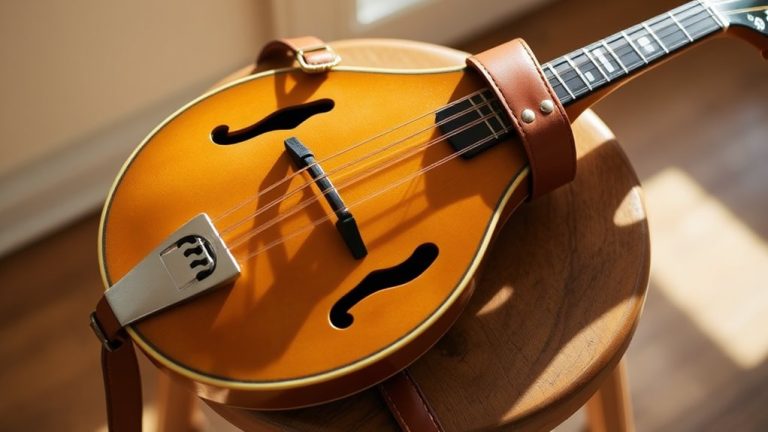 comfortable mandolin straps