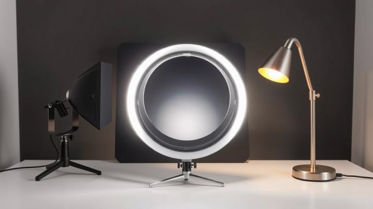 compact lighting for podcasts