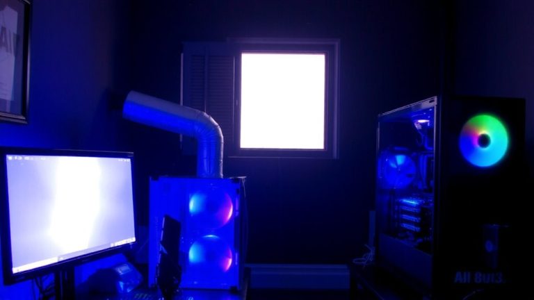 cooling solutions for streaming rooms