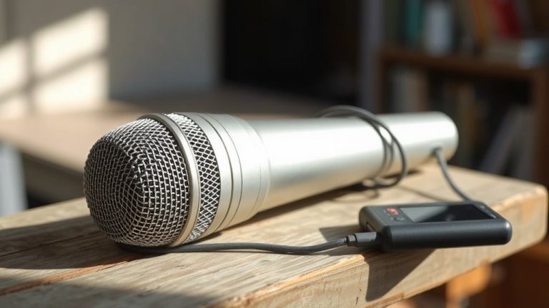 crystal clear handheld microphones on the go