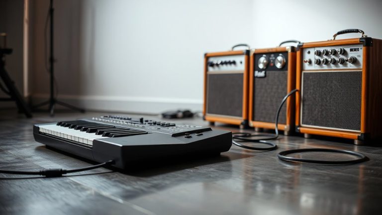 crystal clear keyboard amps