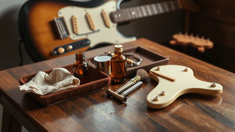 essential guitar cleaning kits