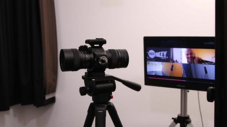 fluid head stabilization for livestreams