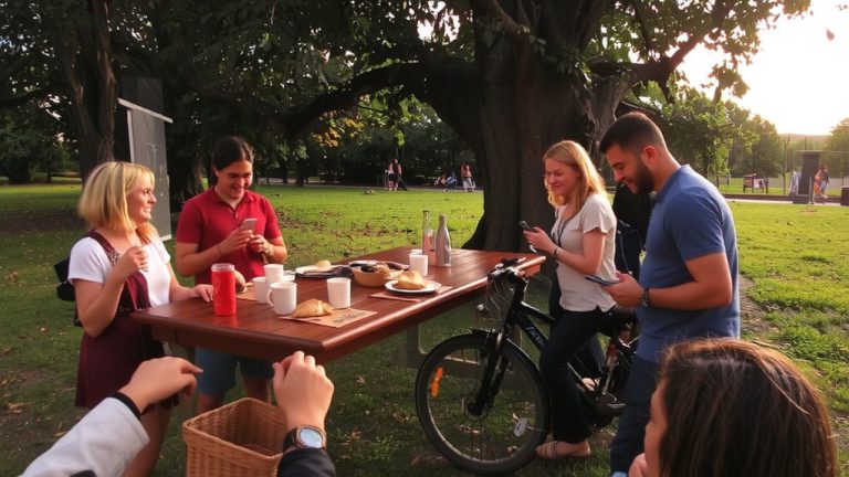geo fenced meetup announcements