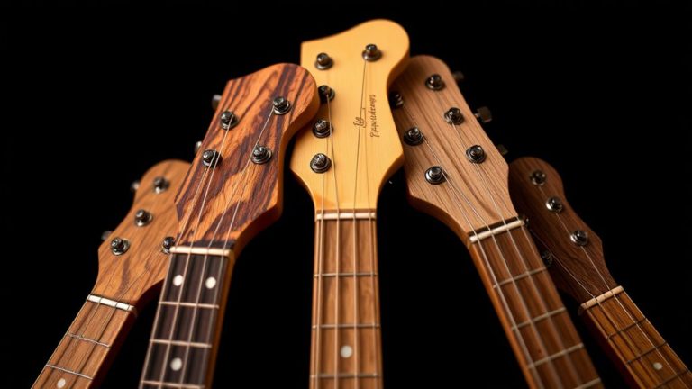 guitar neck woods matter