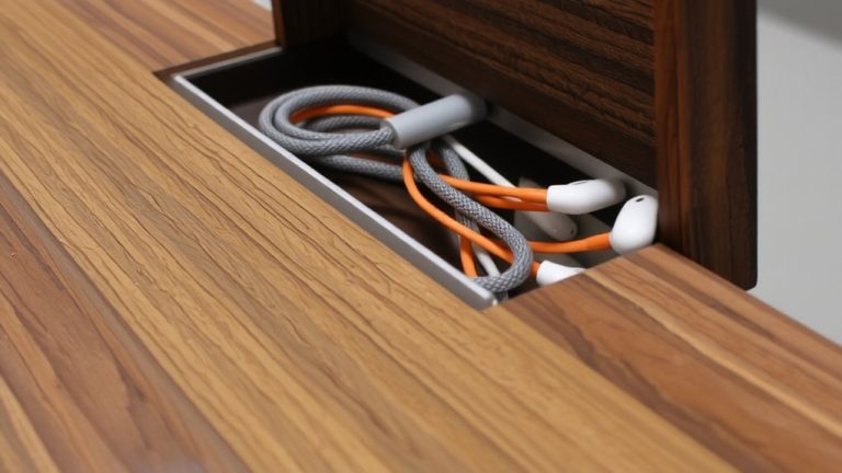 hidden cable channel system