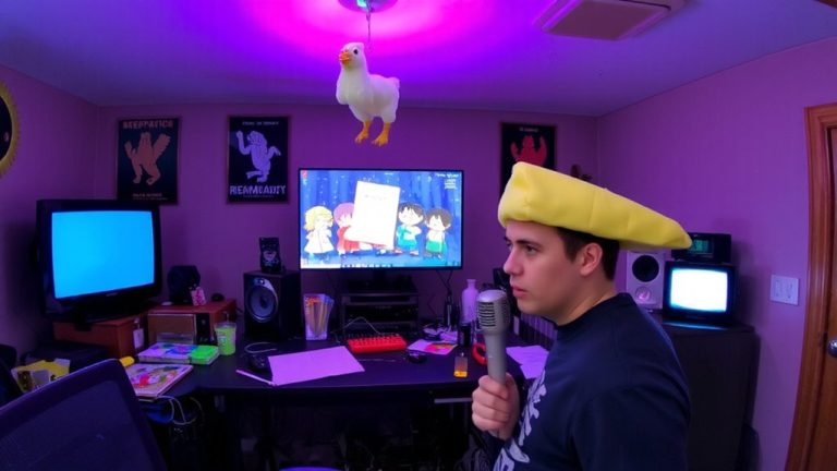humor driven satirical livestreaming