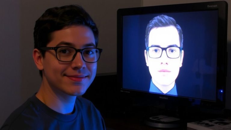 live facial expression mirroring