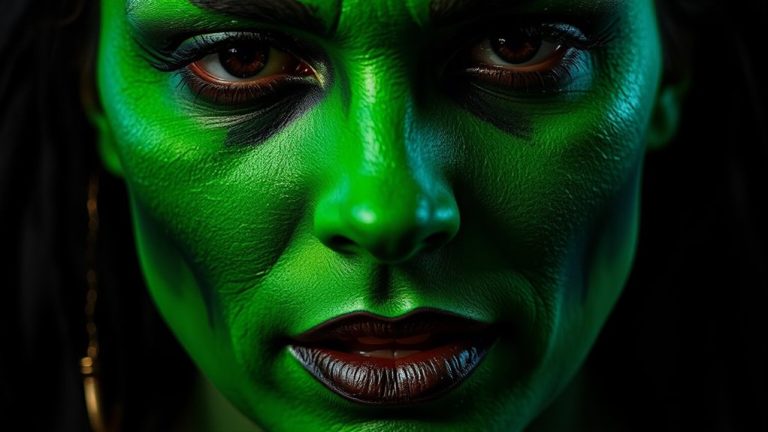 long lasting green face paint