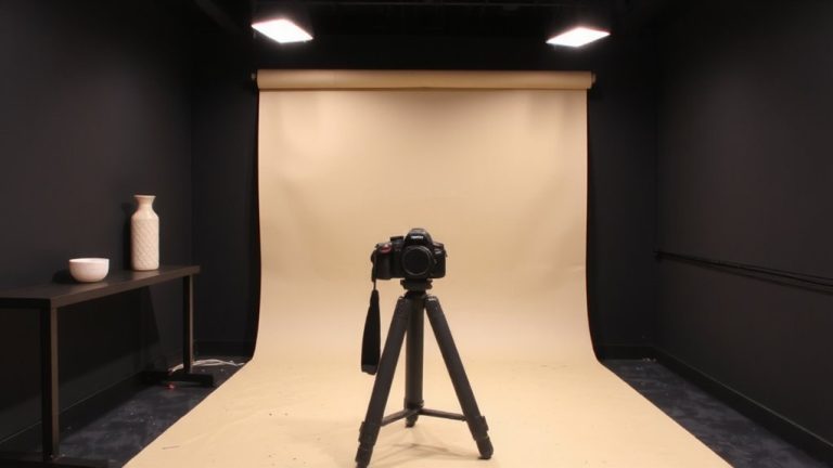 matte finishes preferred on camera
