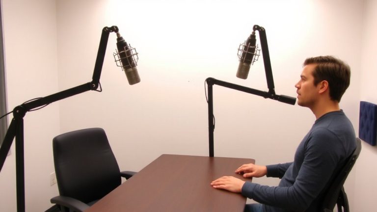 microphone placement for comfort