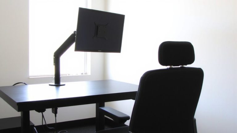 monitor arm placement optimization