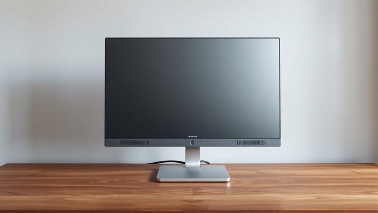 monitors with integrated webcam speakers