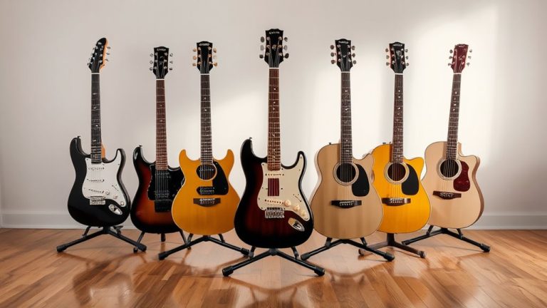 multiple guitar display safety