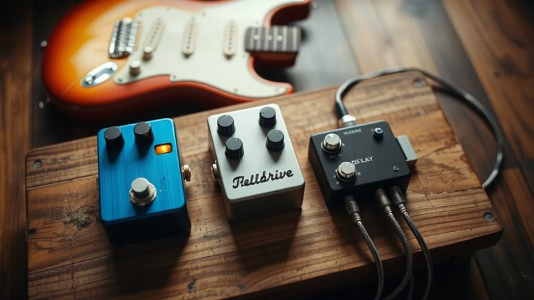 new guitar pedals rave