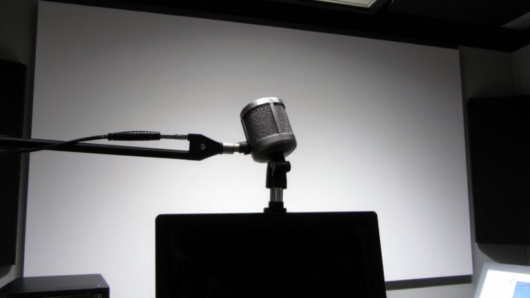 optimal mic position streaming