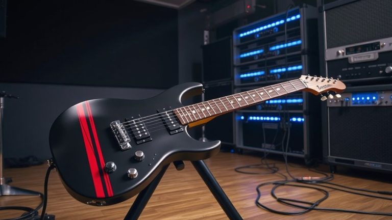 powerful and precise electric guitars