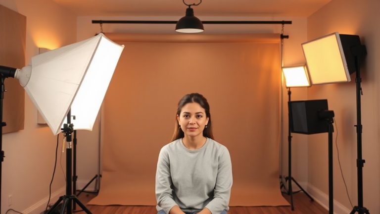 professional home studio lighting