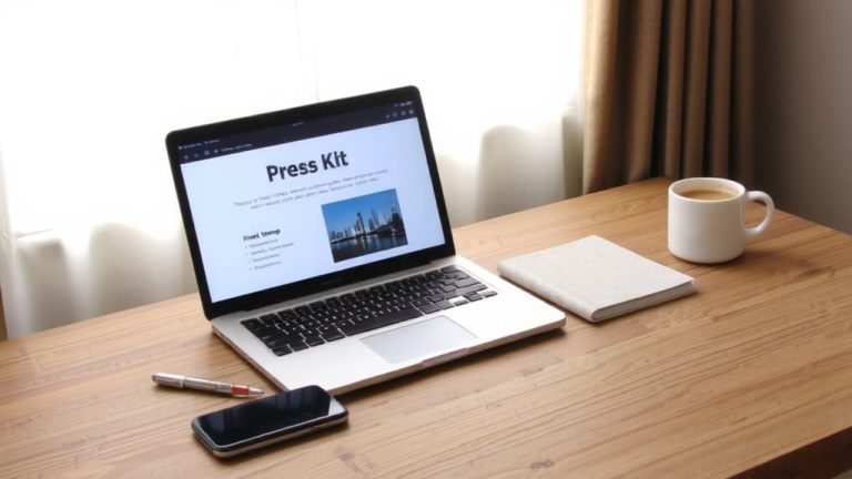 professional press kit templates