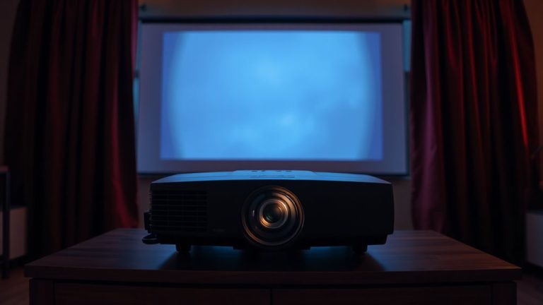 projectors with built in dvd players