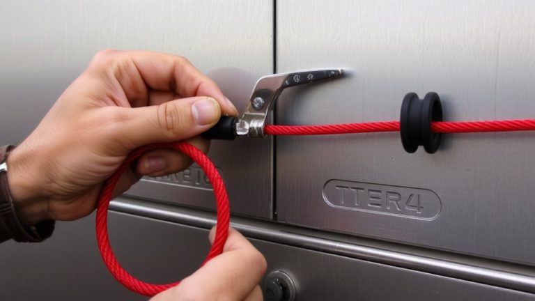 pull release cable mechanism