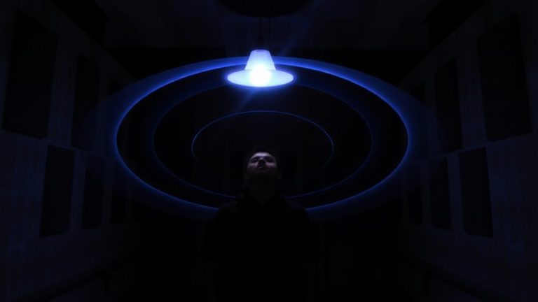 quantized breath between sentences