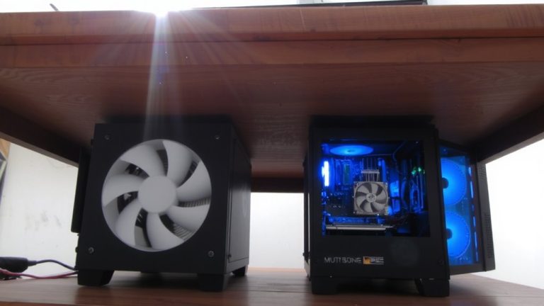 quiet under desk cooling