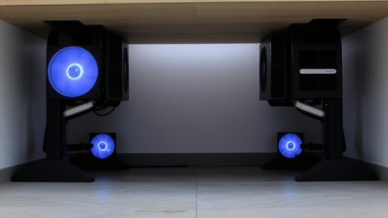 quiet under desk cooling