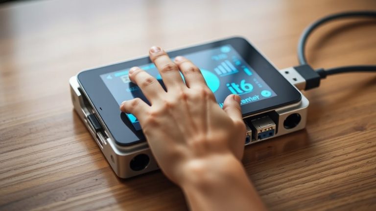 raspberry pi touch screens