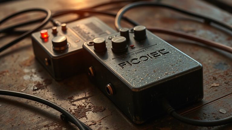 raw gritty punk tone
