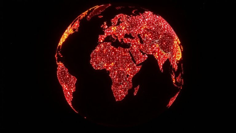 real time global viewer heatmaps