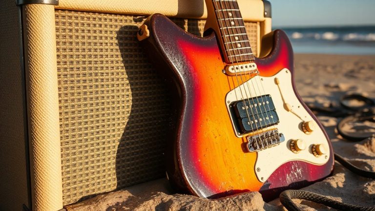 reverb drenched surf guitar amps