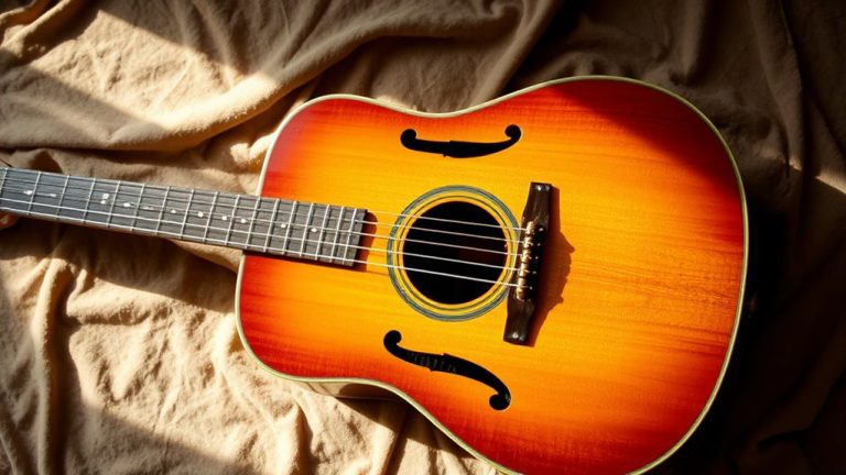 rich warm acoustic archtop guitars