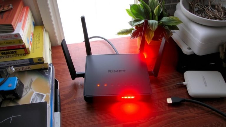 router overheating causes livestream drops