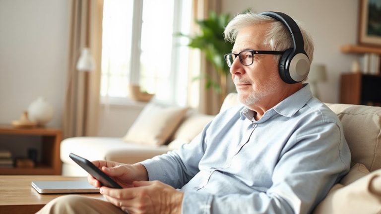 senior friendly wireless headphones
