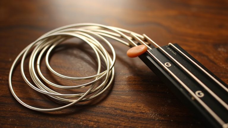 smooth rich fretless bass strings